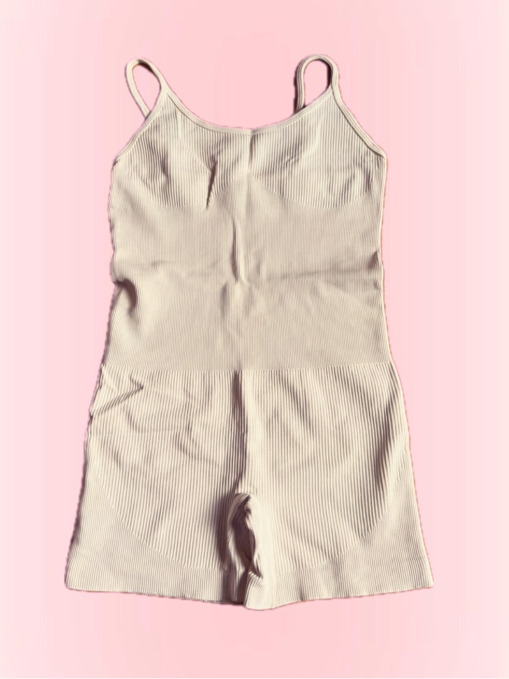 Ribbed Cami Bodysuit Romper